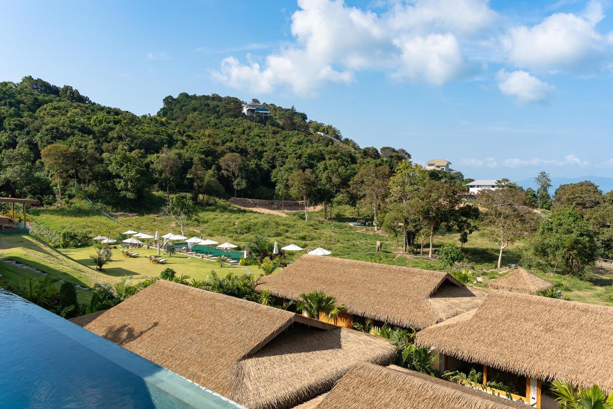 Wild Cottages Elephant Sanctuary Resort Amphoe Koksamui Екстер'єр фото