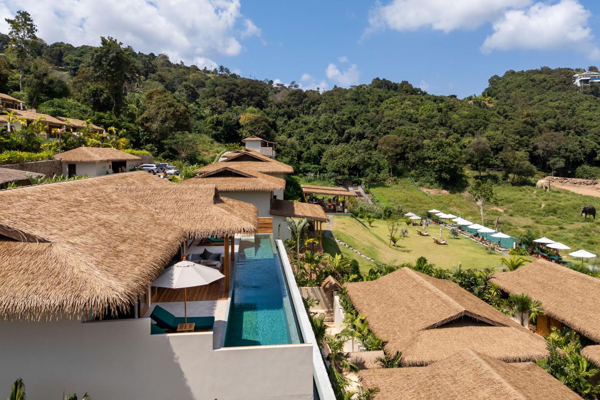 Wild Cottages Elephant Sanctuary Resort Amphoe Koksamui Екстер'єр фото